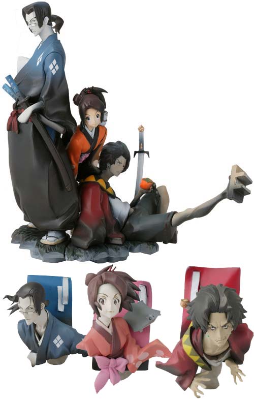 Samurai Champloo Mini Figures set of 3